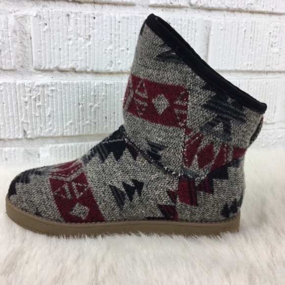 Indigo Rd. gray knit pull on ankle boot 7.5 - Picture 2 of 8